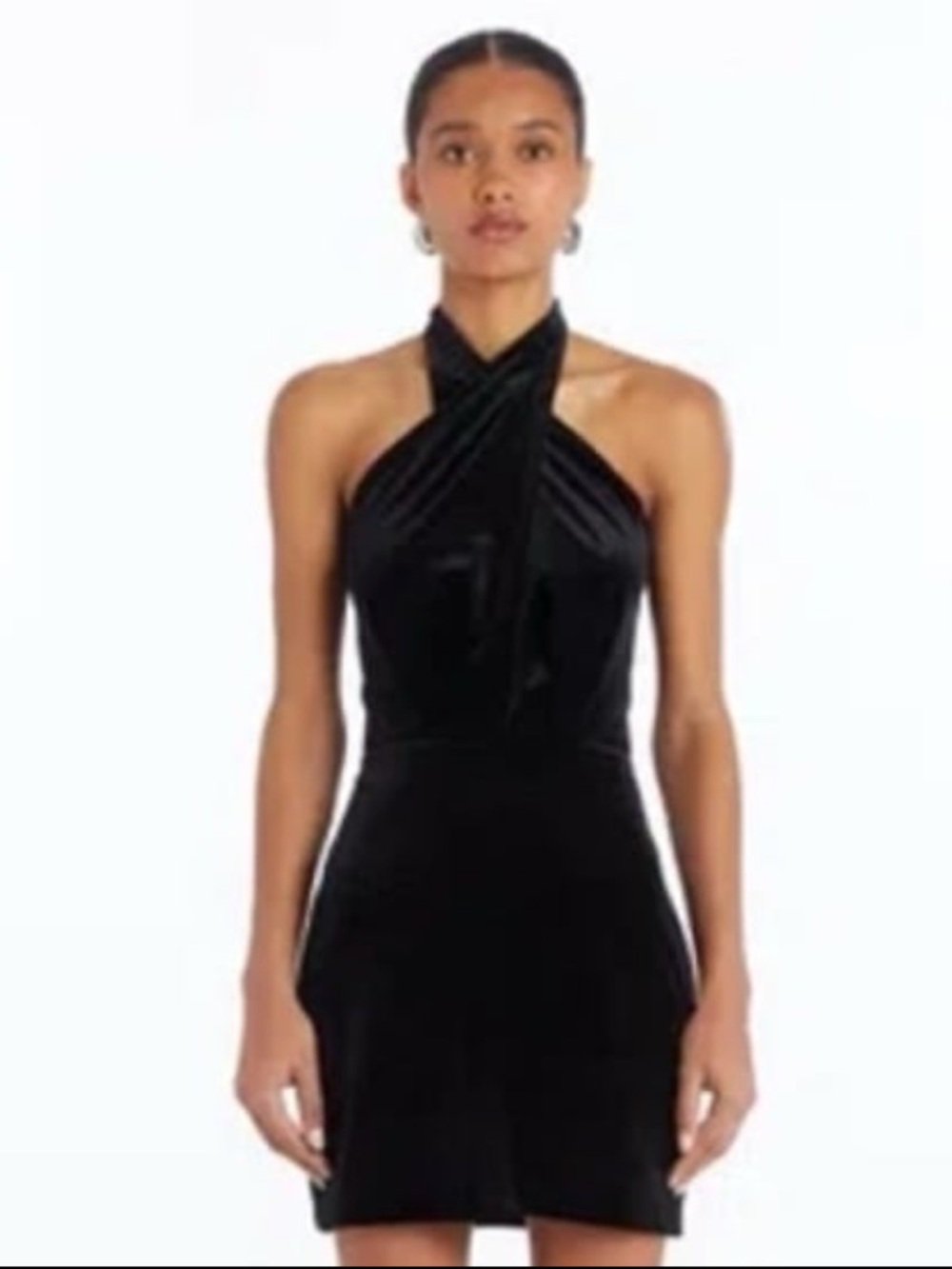 Amanda Uprichard Mezcal velvet mini dress NWT $238